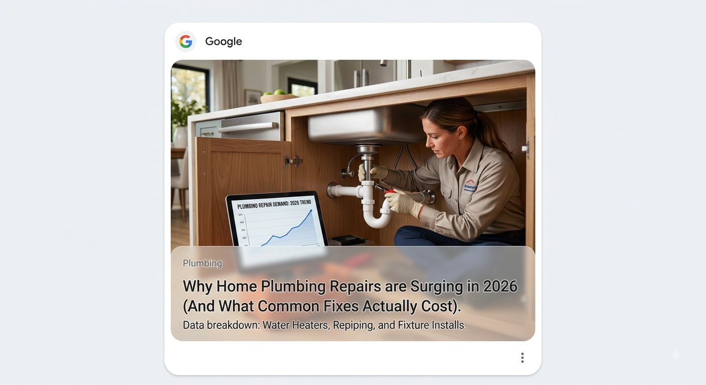 Plumbing Repair Demand 2026 Trend